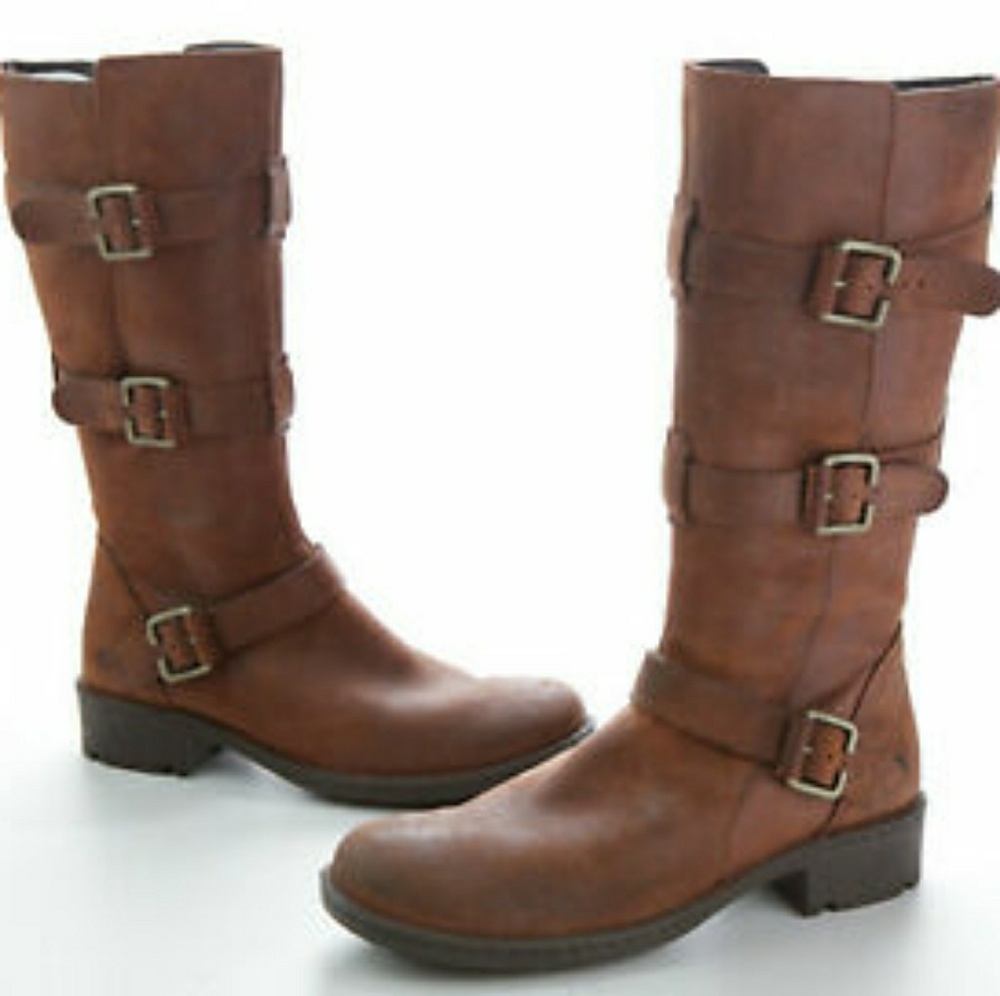 Born Women Brown Suede Boots B69806